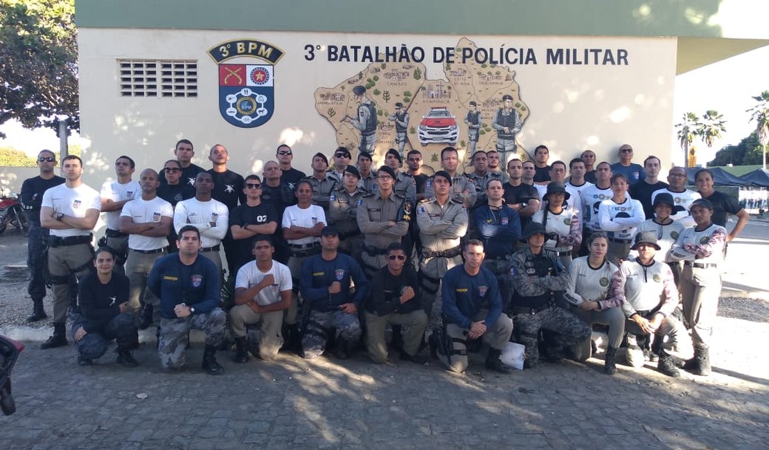 Terceiro Batalhão de Arapiraca promove Torneio Tático Operacional com exito