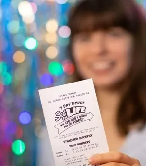 Mulher lê nota de prêmio de loteria não recolhido e descobre ser milionária