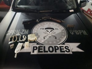Policiais do 6º BPM prendem em Maragogi suspeito de integrar facção criminosa que atua na região