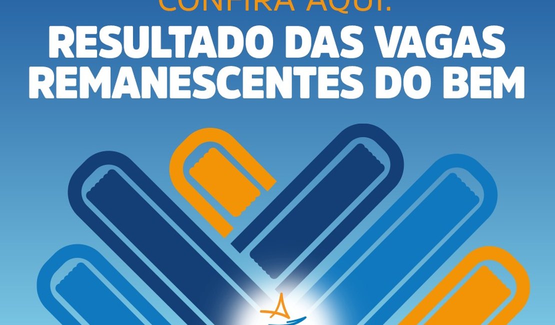 Educação divulga resultado de matrícula das vagas remanescentes