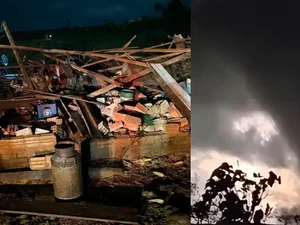 Tornado atinge cidades no noroeste do estado do Rio Grande do Sul