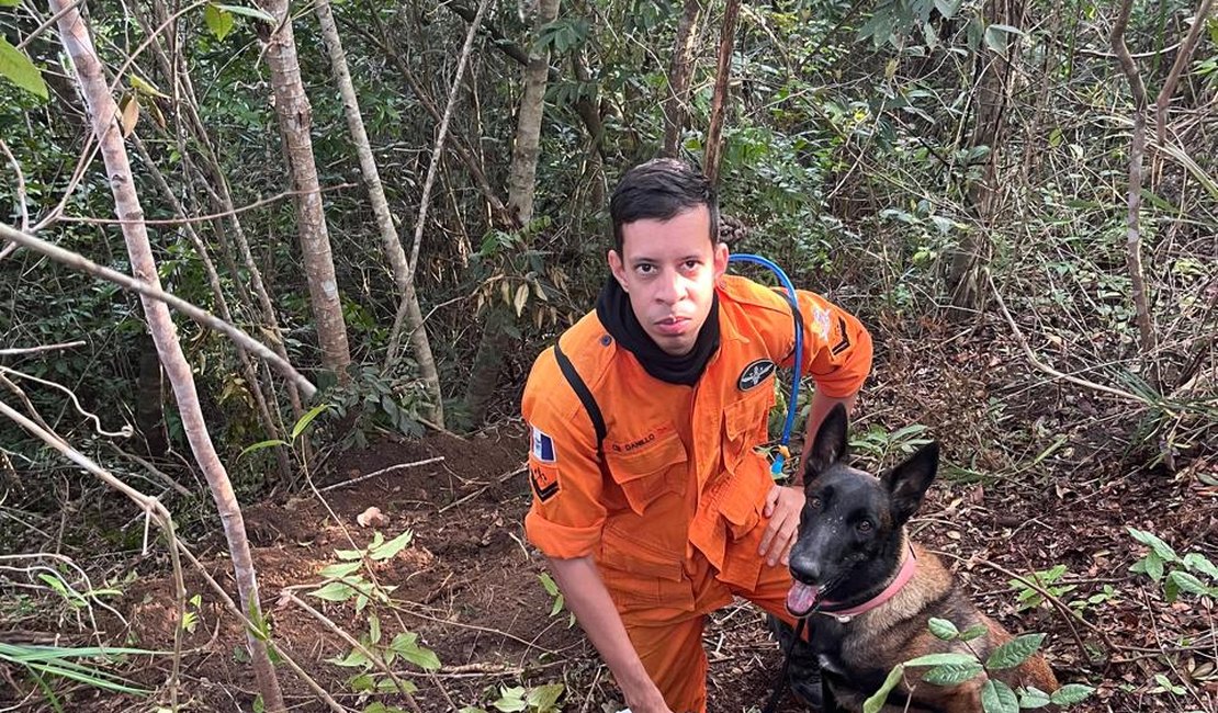 Corpo de ex-reeducando é encontrado em Coqueiro Seco com auxílio de cão farejador