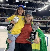 Pâmela Rosa leva ouro e é bicampeã mundial de skate