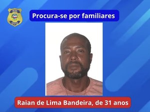 IML de Arapiraca procura familiares de andarilho natural de Fernando de Noronha (PE)