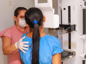 Ação itinerante oferta exames de mamografia para mais de 250 mulheres em Lagoa da Canoa