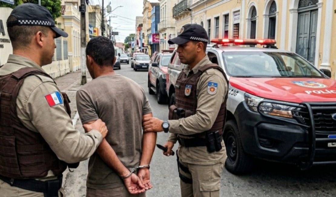 Mulher é ferida na perna e no rosto após ataque com punhal e tem celular roubado em Maceió