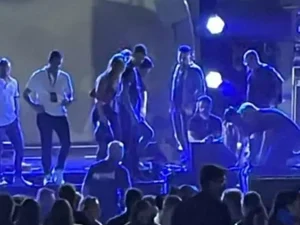 Cantor Bruno fala sobre o estado de saúde de Marrone, que caiu de palco