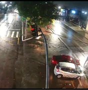 Batida durante a madrugada deixa trânsito lento na ﻿Avenida Fernandes Lima