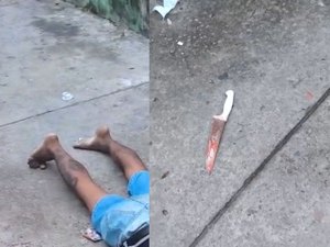 Corpo de homem atacado brutalmente a facadas é encontrado no Jacintinho, em Maceió