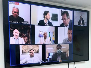 Prefeito de Arapiraca demonstrou preocupação com a Educação durante teleconferência com a Sudene