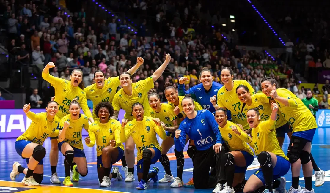 Brasil sobra diante de Cuba na estreia do Mundial de Handebol Feminino