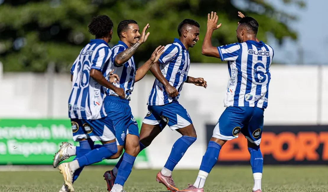 CSA goleia e avança à final da Copa Alagoas em estreia do técnico Moacir Júnior
