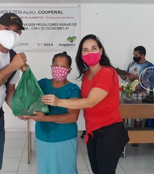 Associação comunitária do bairro Senador Arnon de Melo distribui mais de 200kg de peixe