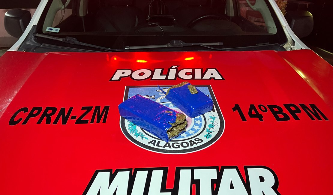 Irmãs adolescentes são apreendidas com 1 kg de maconha em Messias