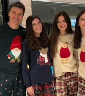 Filhas de Rodrigo Faro fazem aniversário juntas, mas não são gêmeas
