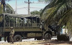 Exército começa patrulha, mas Natal continua sem ônibus e com ruas vazias