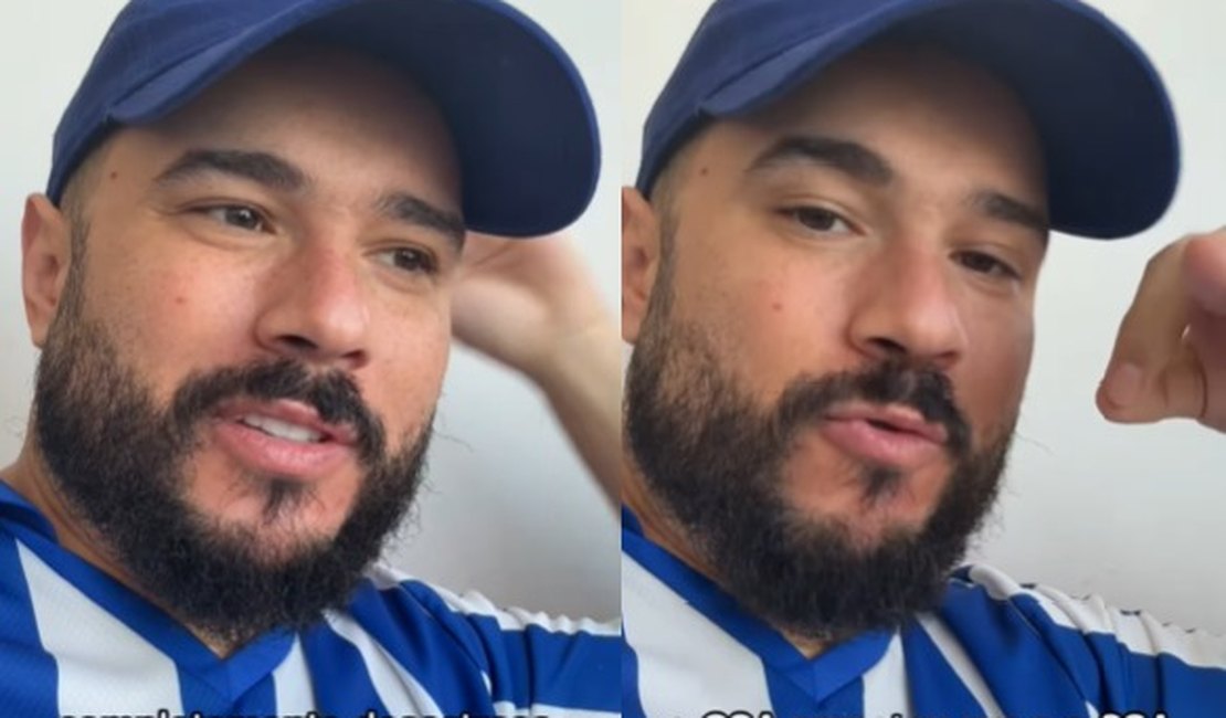 [Vídeo] Azulino, humorista Ed Gama ironiza rebaixamento do CSA: ‘proeza’
