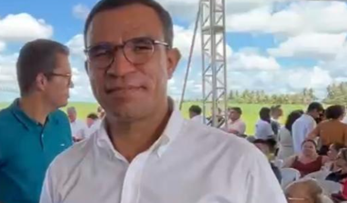 Governo entrega obra em Junqueiro e secretário Vitor Pereira destaca avanços no interior