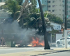 Moradores protestam contra falta d'água e bloqueiam Av. Assis Chateuabriand