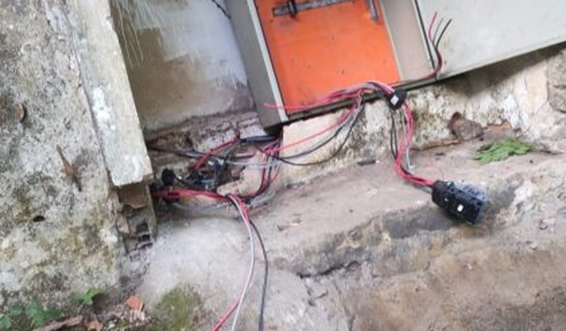 Furto volta a afetar abastecimento de água em Riacho Doce, em Maceió