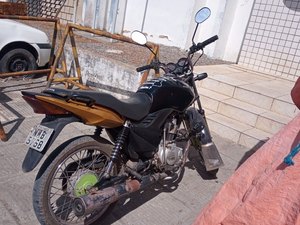 Moto roubada é encontrada; três suspeitos foram presos em Coruripe