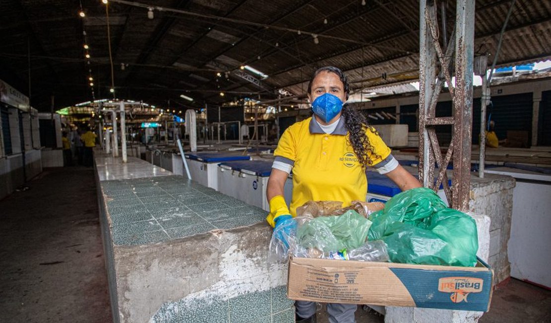 Prefeitura de Maceió já realizou 50 mutirões de limpeza em mercados e feiras da capital