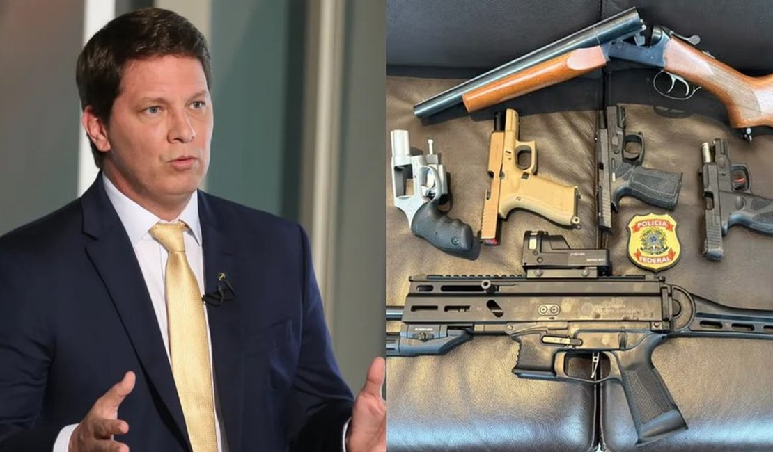 PF apreende fuzil e outras seis armas de Mario Frias em operação