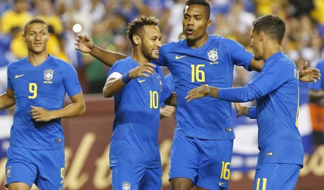 Brasil goleia El Salvador em jogo amistoso nos EUA