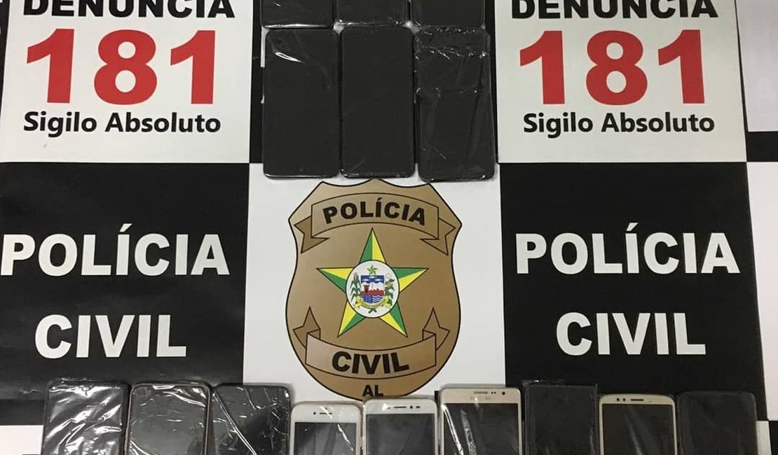 Polícia Civil de Arapiraca faz devolução de celulares roubados