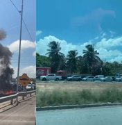 Após três horas de protesto, moradores liberam AL-101 Sul, em Marechal Deodoro