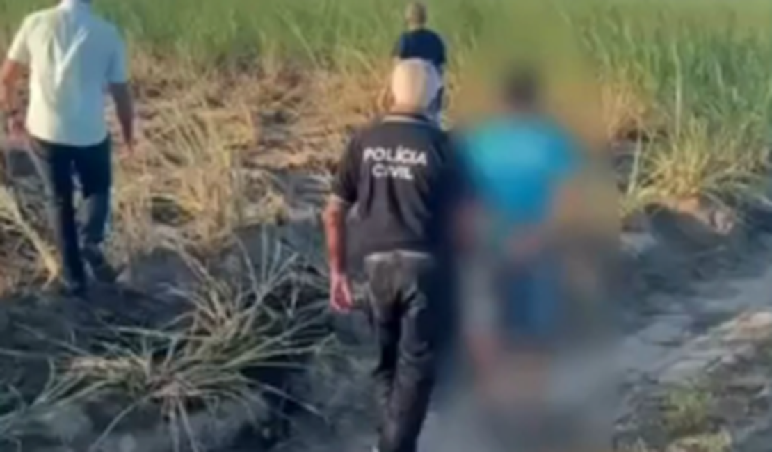 Polícia Civil prende suspeito de feminicídio e ocultação de cadáver em São Miguel dos Campos