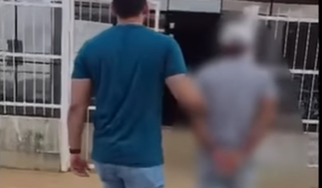 Homem é preso por dívida de pensão alimentícia em Palmeira dos Índios