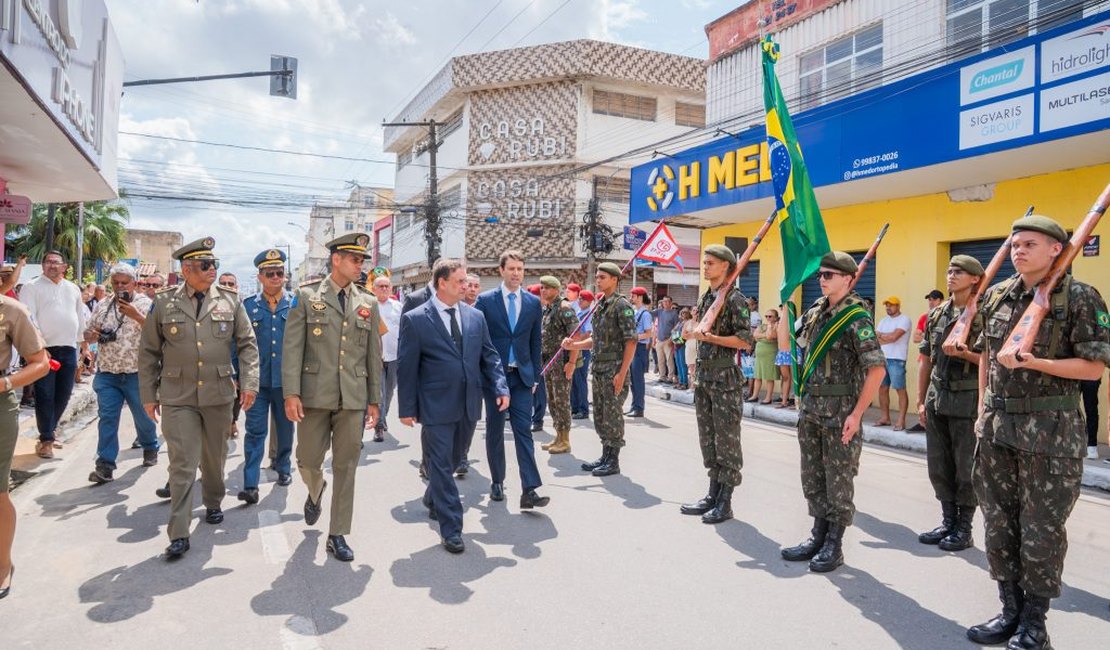 Prefeitura de Arapiraca divulga programação do desfile cívico-militar de 7 de setembro