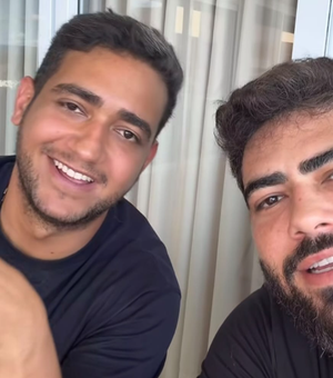Henrique e Juliano se pronunciam após queda de helicóptero do pai da dupla