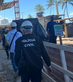 PC apura se houve negligência ou falha na segurança do trabalho em obra que deixou feridos