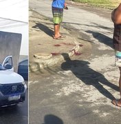 [Vídeo] Carro invade residência durante fuga de suspeitos no Benedito Bentes