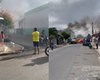 Incêndio destrói estabelecimento de sucata na cidade de Arapiraca