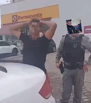 Mulher flagra homem se masturbando dentro de carro e aciona a PM, em Maceió