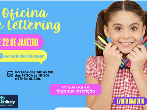 Arapiraca Garden Shopping promove oficinas gratuitas de Lettering