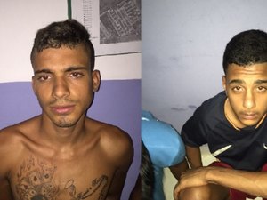 Polícia prende acusados de roubos na região Metropolitana