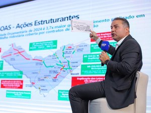 “Vamos fazer a Ponte de Penedo, o Arco Metropolitano de Maceió e concluir a BR-101”, destaca Renan Filho