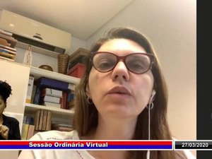 Deputada pede olhar especial para profissionais da saúde e repercute auxílio financeiro e isolamento social