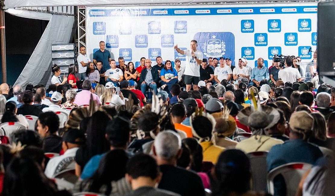 Renan Filho destaca programa que levou desenvolvimento e asfalto a mais de 85 povoados de AL