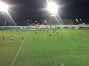 Coruripe perdeu para o Santa Rita, no estádio Gerson Amaral