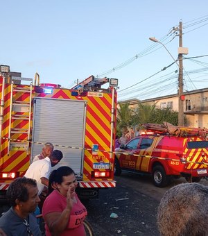 Desabamento deixou uma criança e dois adultos mortos, confirma Corpo de Bombeiros