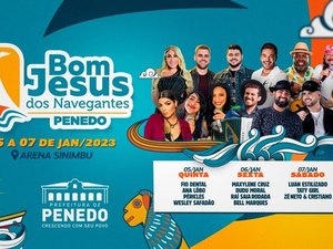 Confira aqui a programação artística do Bom Jesus 2023 de Penedo