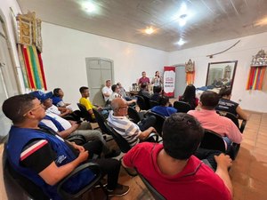 Secretaria de Cultura de Penedo orienta setores do município sobre a realização do Arroche o Nó 2023