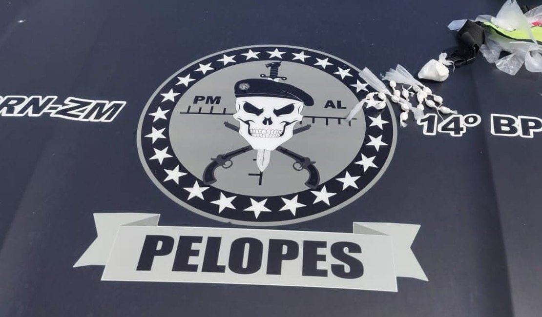 Homem é preso acusado de tráfico de drogas em São Miguel dos Milagres