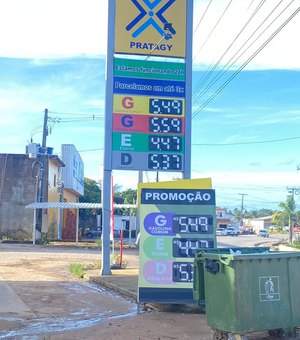 Preço da gasolina em Maragogi está mais barato que São José-PE