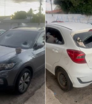 [Vídeo] Carros são depredados após final do Campeonato Alagoano em Arapiraca